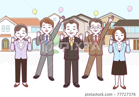 People working in the company People working in the company 77727376