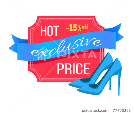 Hot Exclusive Price Shoes Vector Illustration 77730201