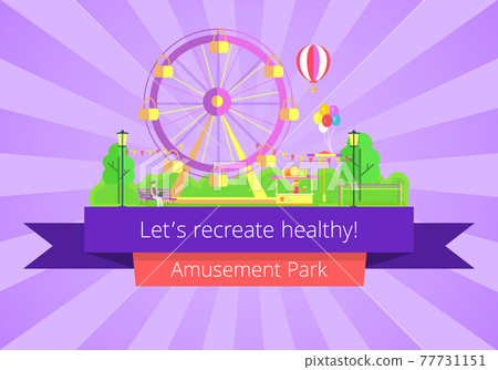 Lets Recreate Healthy Poster Vector Illustration Lets Recreate Healthy Poster Vector Illustration 77731151