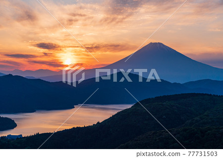 （神奈川縣）箱根Okan到富士山 77731503