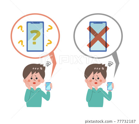 一個無法使用智能手機的男孩 一個無法使用智能手機的男孩 77732187