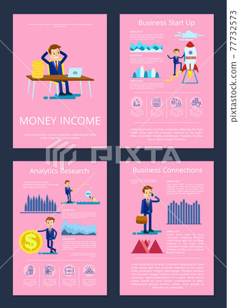Money Income Business Start up Vector Illustration Money Income Business Start up Vector Illustration 77732573