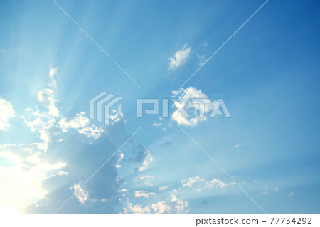來自云層的光條紋 來自云層的光條紋 77734292