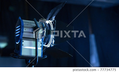 Lighting equipment on the set Lighting equipment on the set 77734775