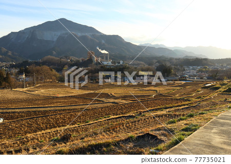 Mt. Mountain and Terasaka Rice terrace Mt. Mountain and Terasaka Rice terrace 77735021