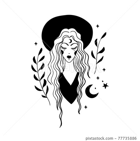 Adult Witch Face Tattoo  Tattoos For Fun