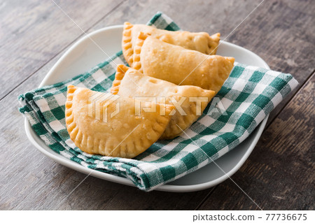 Typical Spanish empanadas 77736675
