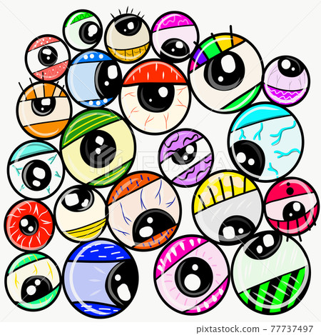 Evil eye vector Evil eye vector 77737497