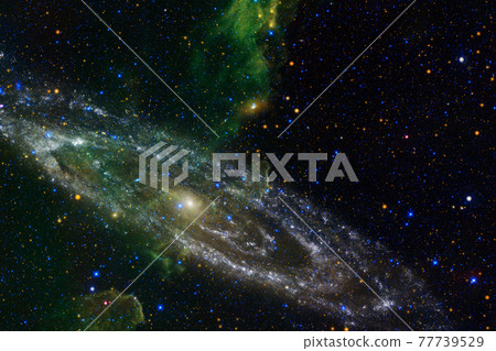 Outer space. Elements of this image furnished by NASA 77739529