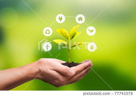 Renewable, sustainable energy sources concept Renewable, sustainable energy sources concept 77741078