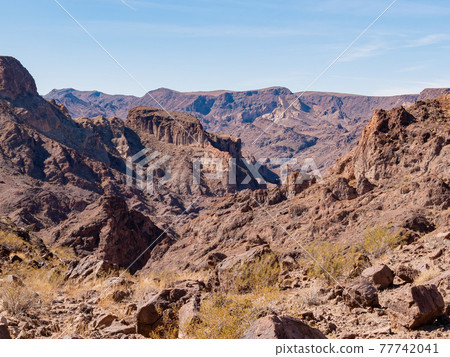 Hiking in the Arizona Hot Spring Trail 77742041