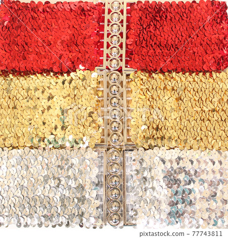 Belts With Sequins Red, Gold and Silver Belts With Sequins Red, Gold and Silver 77743811