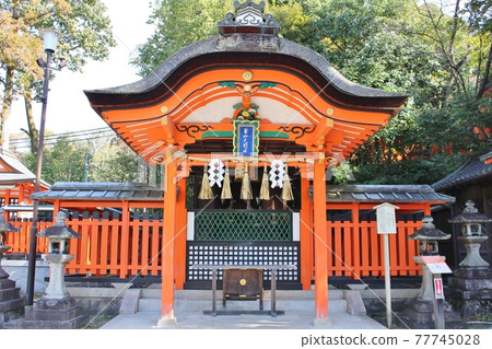 Fushimi Inari Taisha Shrine in fine weather Tamayama Inari Shrine 77745028