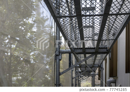 工地鐵腳手架圖片 77745285