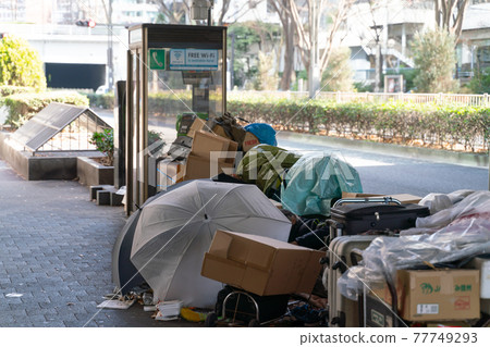 露宿者的形象 77749293