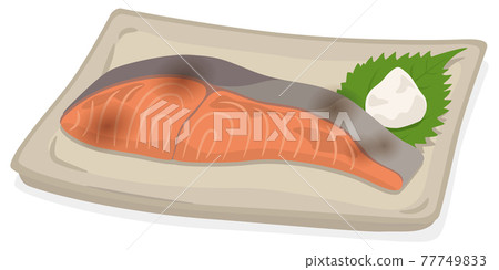 烤魚/烤三文魚/加鹽烤三文魚 烤魚/烤三文魚/加鹽烤三文魚 77749833