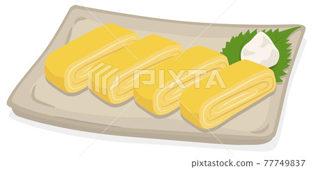 Tamagoyaki / Dashimaki Tamago / 厚烤雞蛋 77749837