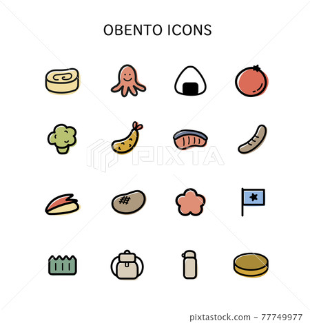 Side dish of lunch box Side dish of lunch box 77749977