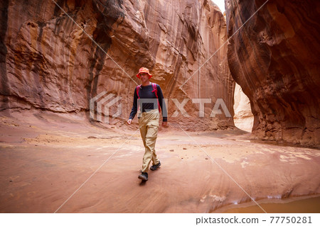 Slot canyon Slot canyon 77750281