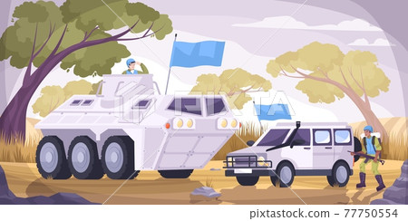 Peacekeepers Transport Flat Composition 77750554