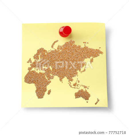 用錐體繪製的世界地圖 77752718