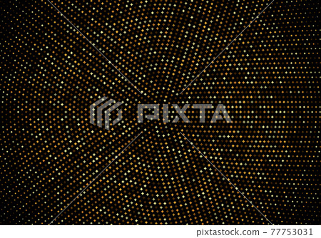 Gold glitter on black background Festive shiny background Vector eps10 Gold glitter on black background Festive shiny background Vector eps10 77753031
