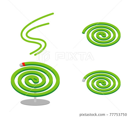 Illustration image of mosquito coil 77753750