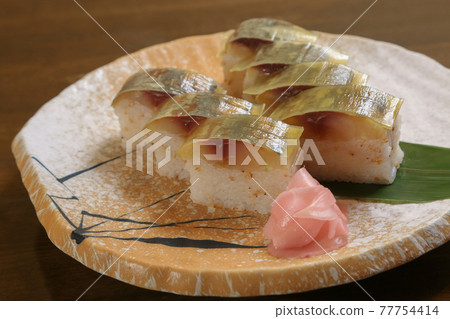 Mackerel stick sushi Mackerel stick sushi 77754414