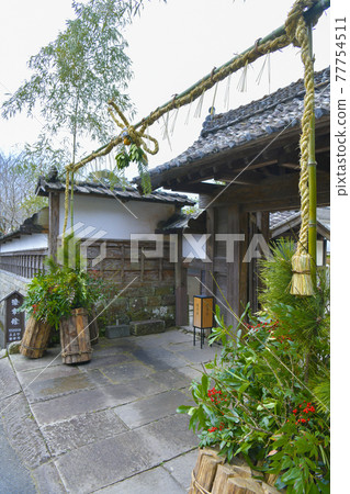 Nichinan Obi New Year's decoration 77754511