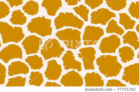 Abstract modern giraffe seamless pattern. Animals trendy background. Colorful decorative vector stock illustration for print, card, postcard, fabric, textile. Modern ornament of stylized skin 77755782