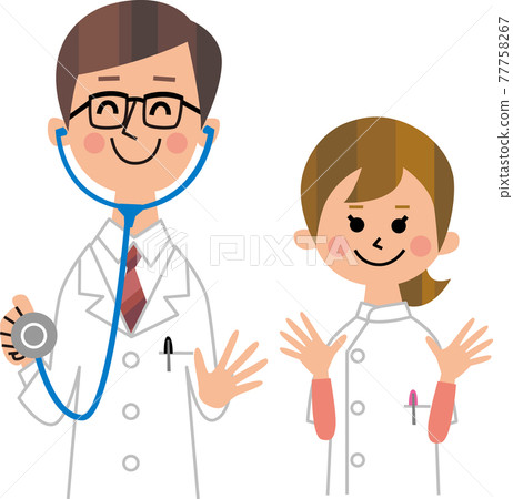 Doctor and nurse Doctor and nurse 77758267