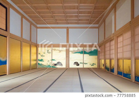 Nagoya Castle Hommaru Palace Table Shoin Sannoma 77758885