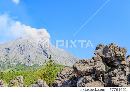 鹿兒島縣鹿兒島市櫻島有村熔岩展望台 77761661