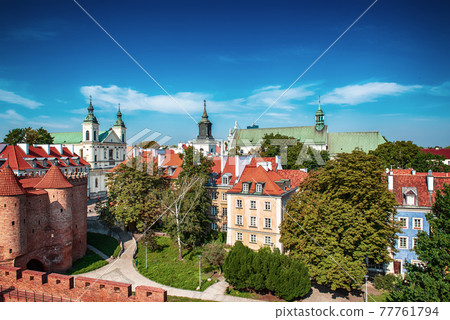 Barbacan in Warsaw 77761794