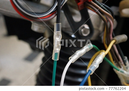 Bike electrical wiring caulking Bike electrical wiring caulking 77762204