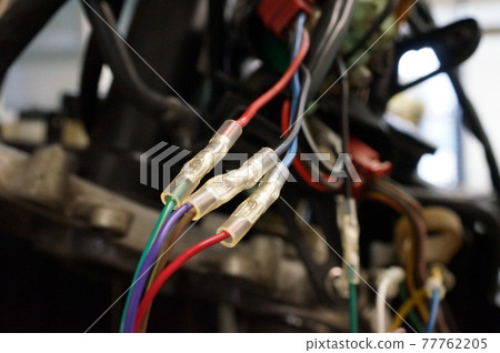 Bike electrical wiring caulking 77762205