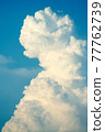 Cumulonimbus cloud in summer (cloud covering) 77762739