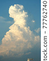 Cumulonimbus cloud in summer (cloud covering) 77762740