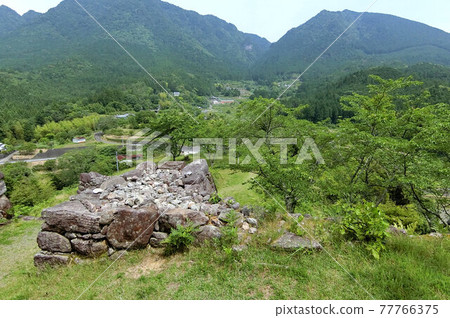 Hirayama Castle by Todo Takatora, a master of castle construction, Akagi Castle Ruins 77766375