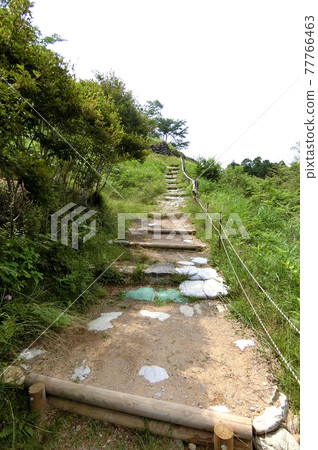 Hirayama Castle by Todo Takatora, a master of castle construction, Akagi Castle Ruins 77766463
