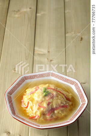 Chinese-style omelet rice with hot bean paste, Tianjin rice Chinese-style omelet rice with hot bean paste, Tianjin rice 77766735