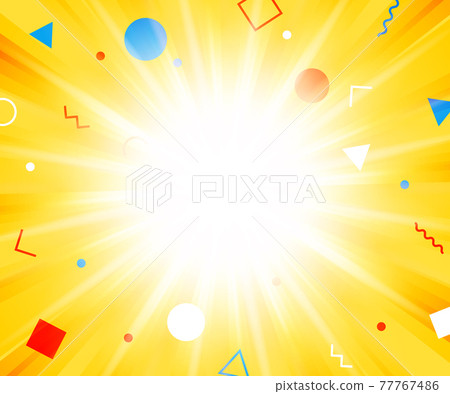Concentrated line vector material - Stock Illustration [77767486] - PIXTA