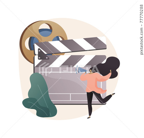 Casting call abstract concept vector illustration. Casting call abstract concept vector illustration. 77770288