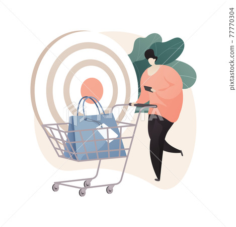 Clients abstract concept vector illustration.-插圖素材 [77770304] - PIXTA圖庫