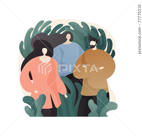 About us abstract concept vector illustration. About us abstract concept vector illustration. 77770316