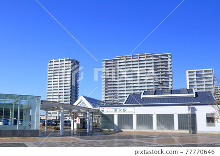 Condominium in front of the station (Josui Station, Josuicho, Toyota City, Aichi Prefecture) 77770646
