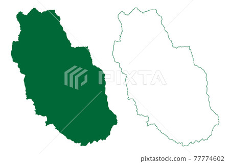 Mandi district (Himachal Pradesh State, Republic of India) map vector illustration, scribble sketch Mandi map Mandi district (Himachal Pradesh State, Republic of India) map vector illustration, scribble sketch Mandi map 77774602