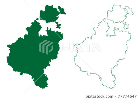 Bangalore To Tumkur Map Tumakuru District (Karnataka State, Republic Of... - Stock Illustration  [77774647] - Pixta