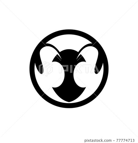 Ant vector illustration design Ant vector illustration design 77774713
