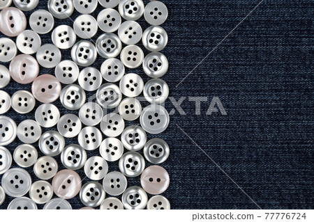mother of pearl buttons in blue denim mother of pearl buttons in blue denim 77776724